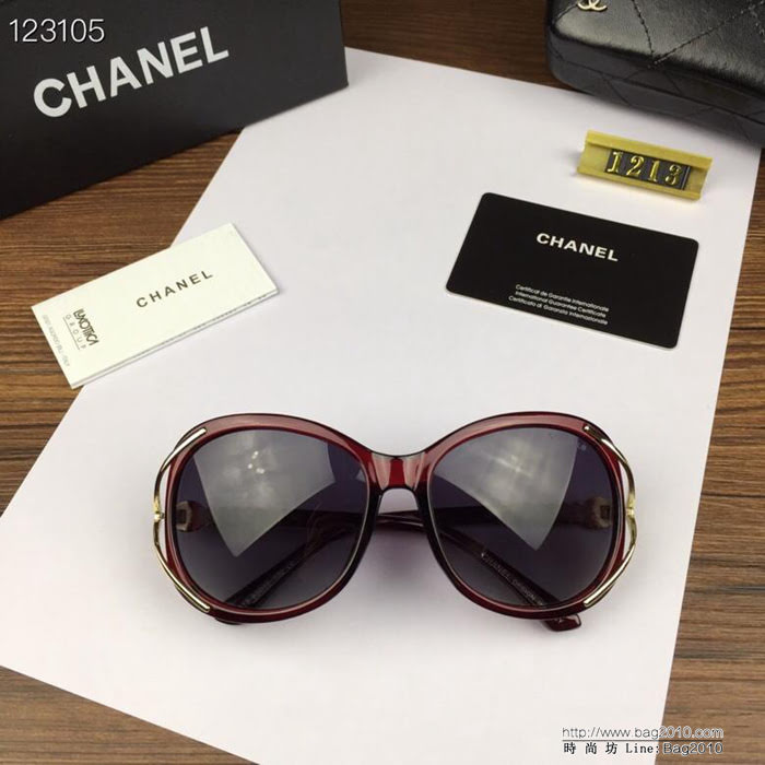 CHANEL香奈兒 官網同步 歐美風範 原單偏光 女款 太陽鏡  lly1433